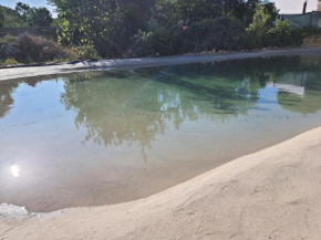 Fabulous stone house and large natural swimming po